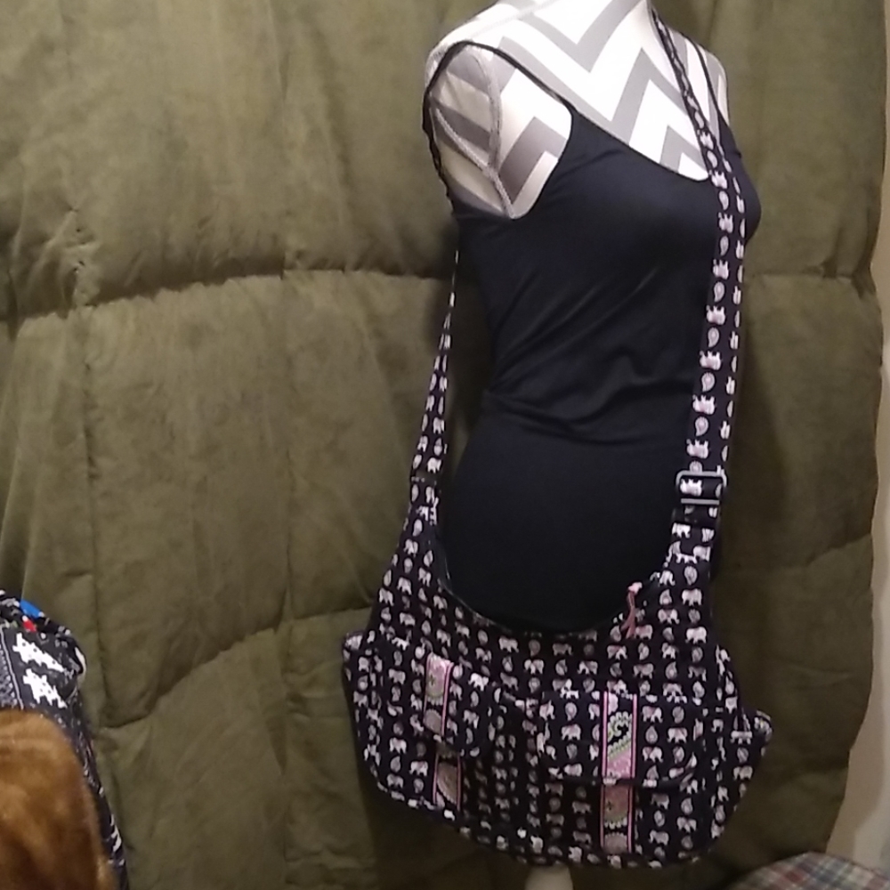 Rare Vera Bradley cargo sling